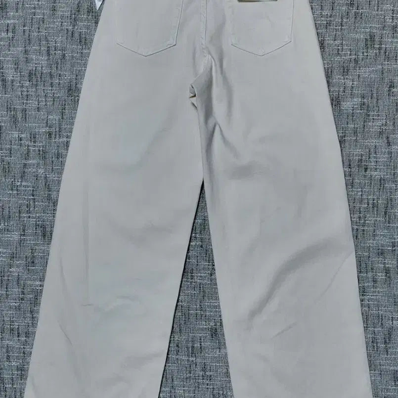 [BUNJANG] SOMETHING Lisa Wide Denim Pants / (새상품) SOMETHING 리사 와이드 데님 아이보리 XS