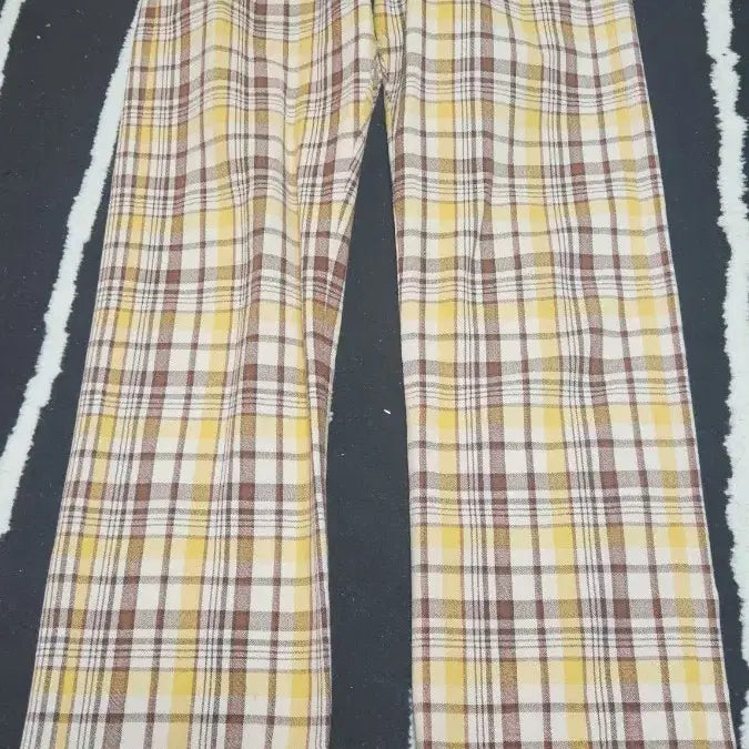 [BUNJANG] Comme des Garcons Homme Plus Checkered Pattern Slacks / 꼼데가르송 옴므 플러스 체크 패턴 슬랙스
