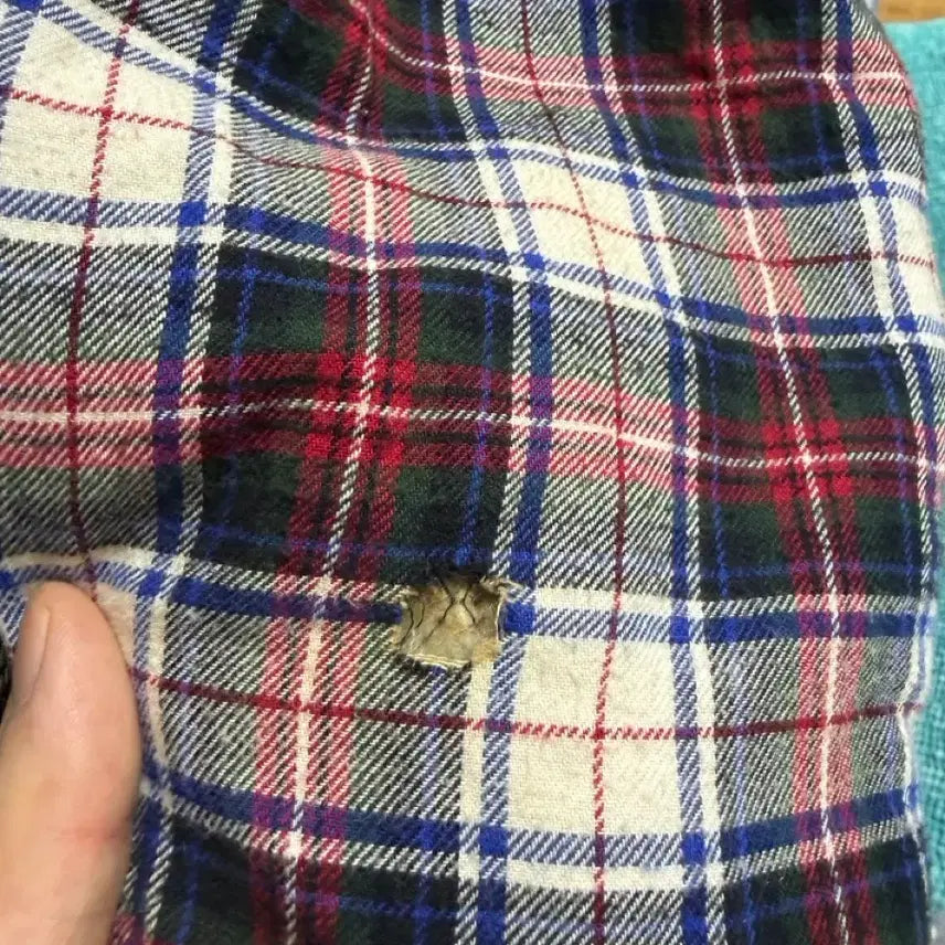 [BUNJANG] Balenciaga Checkered Hooded Shirt / 발렌시아가 체크후드 m사이즈 팝니다