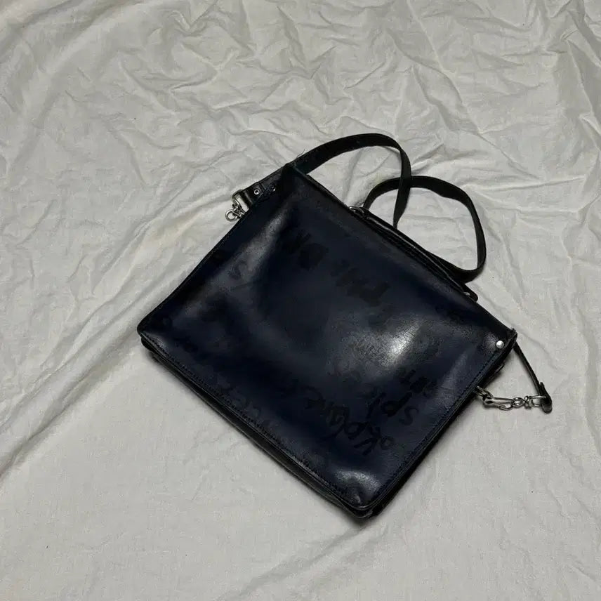 [BUNJANG] Comme des Garcons Graffiti Satchel Bag / 꼼데가르송 made in france 낙서 그래피티 사첼백
