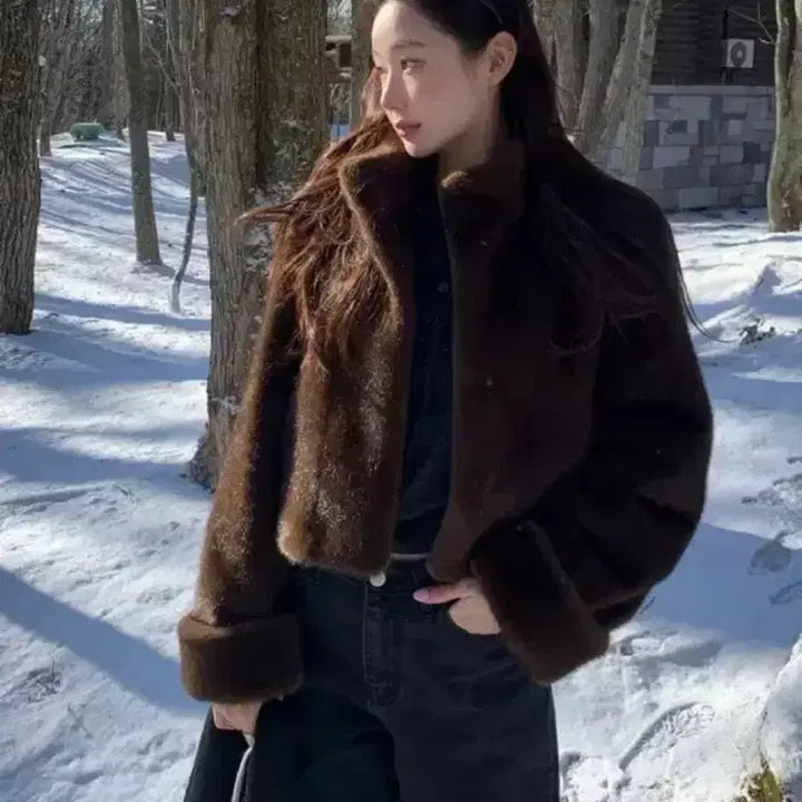 [BUNJANG] Objectest 2024 Ver. Faux Fur Jacket / 오브제스트 퍼자켓 (2024ver) 새상품