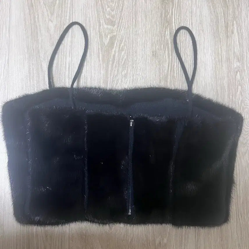 [BUNJANG] Lanvin Mink Bustier / 한섬 랑방 밍크 뷔스티에 새상품 인기품절템 우체국당일발송