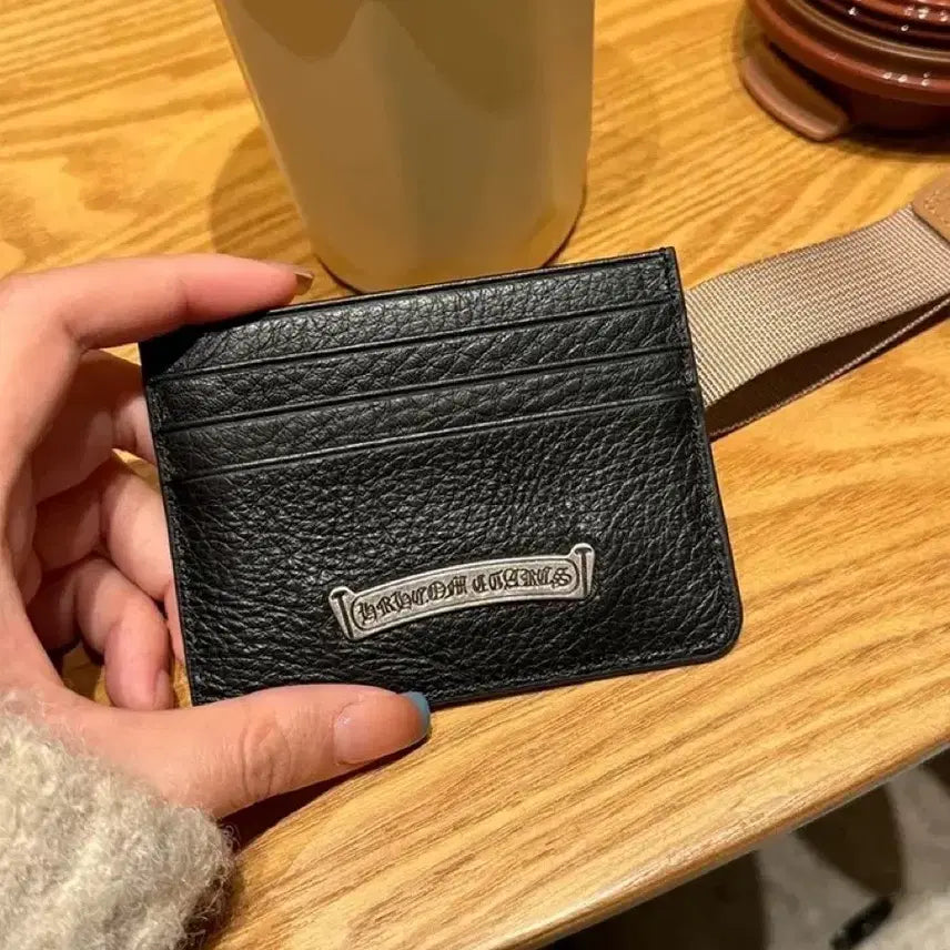 [BUNJANG] The Ballet Cross Gothic Black Card Wallet / 더볼렛 십자가 고딕 블랙 카드지갑