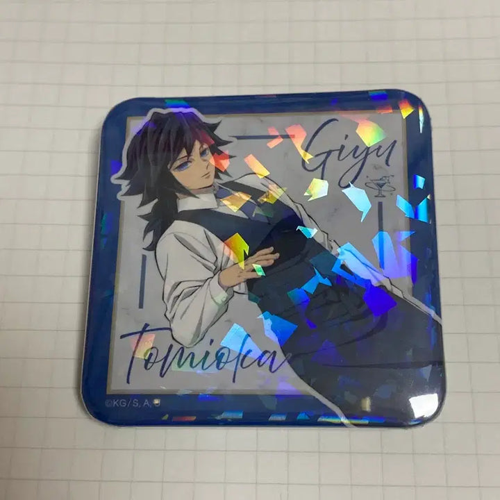[BUNJANG] Demon Slayer Giyu Badge / 귀칼 귀멸의 칼날 토미오카 기유 뱃지