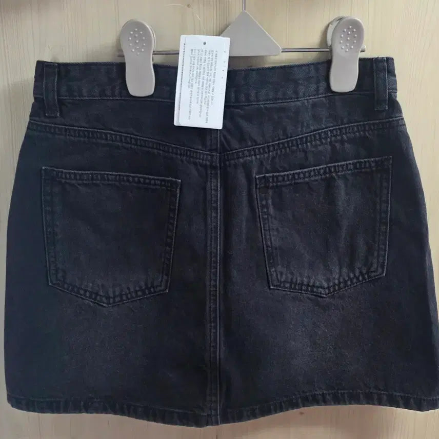 [BUNJANG] 8seconds Denim Mini Skirt / 에잇세컨즈 데님 미니스커트 (데님치마 흑청)