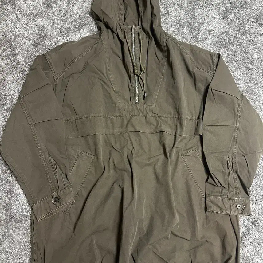 [BUNJANG] Junji Anorak Khaki 44 (95~110) Size / 준지 아노락 카키 44 (95~110) 사이즈