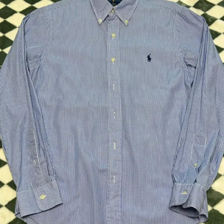[BUNJANG] Polo Ralph Lauren Striped Slim Fit Shirt / [정품]폴로 랄프로렌 스트라이프 셔츠 슬림핏 S