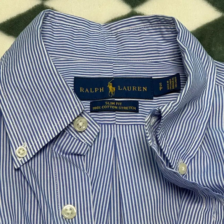 [BUNJANG] Polo Ralph Lauren Striped Slim Fit Shirt / [정품]폴로 랄프로렌 스트라이프 셔츠 슬림핏 S