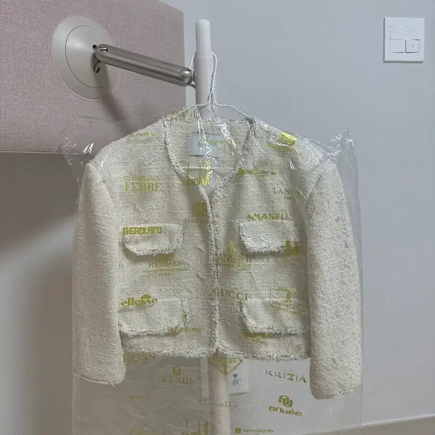 [BUNJANG] Love Me U Tweed Jacket Ivory / 러브미우 트위드자켓 아이보리