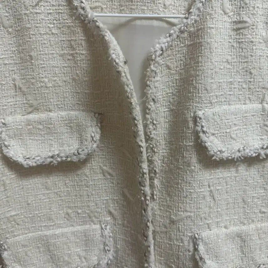 [BUNJANG] Love Me U Tweed Jacket Ivory / 러브미우 트위드자켓 아이보리