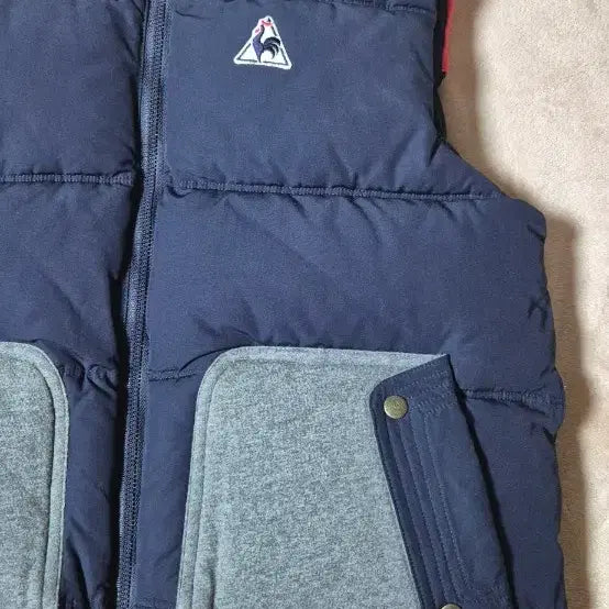 [BUNJANG] Le Coq Sportif Padded Vest / 르꼬끄 패딩 조끼