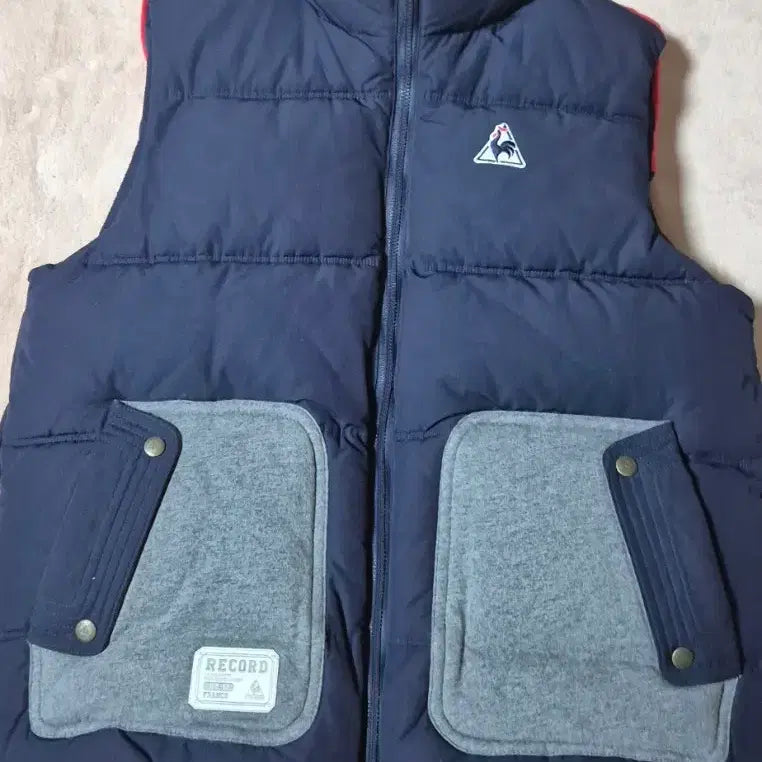 [BUNJANG] Le Coq Sportif Padded Vest / 르꼬끄 패딩 조끼