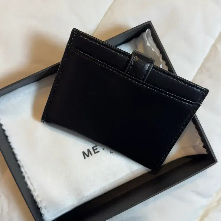 [BUNJANG] Metrocity Card Wallet Black / 매트로시티 카드지갑 블랙