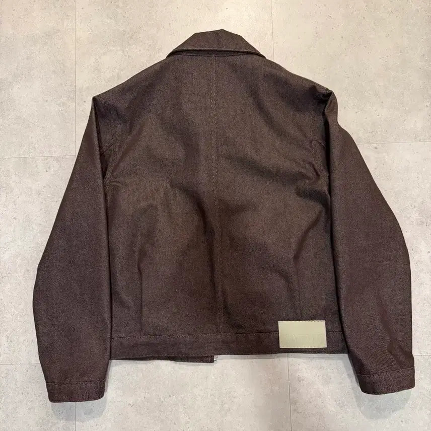 [BUNJANG] Setter Cayenne Denim Trucker Jacket / [L] 세터 카이엔 데님 트러커 자켓 소피아브라운