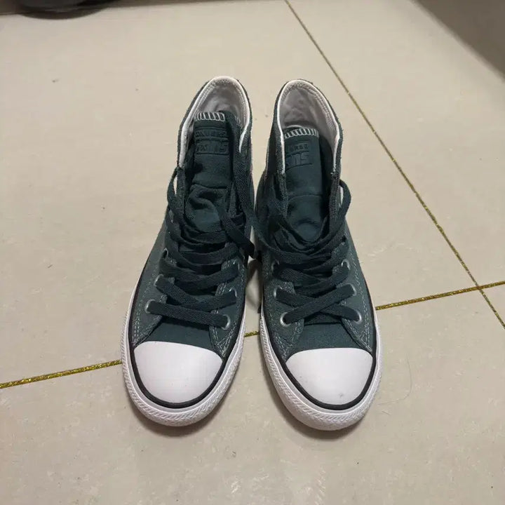 [BUNJANG] Converse Suede Sneakers (Dark Teal) - Size 230 / 컨버스 신발 230