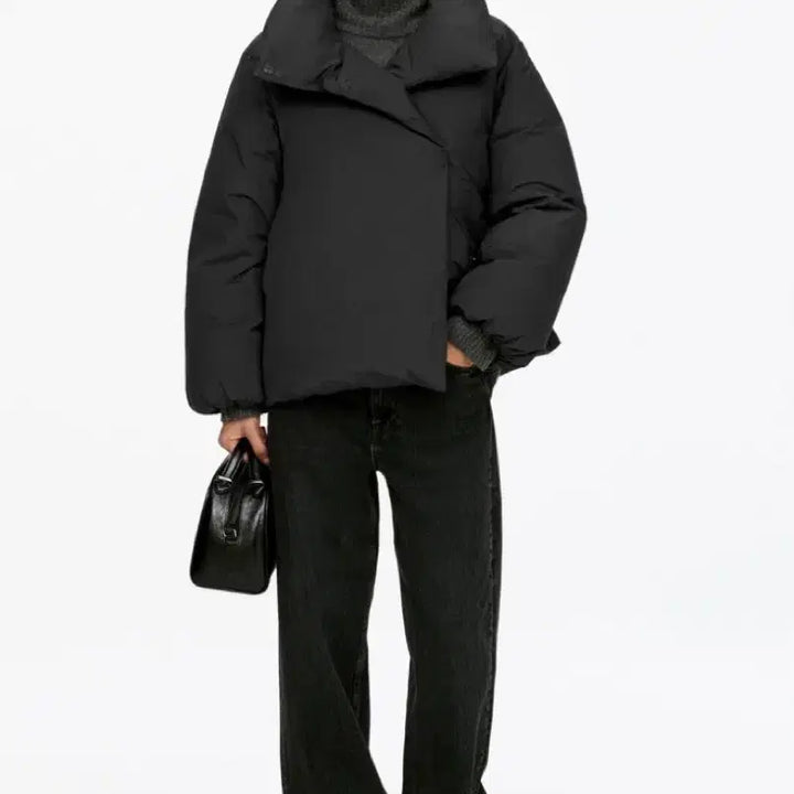 [BUNJANG] Arket High Collar Down Padded Jacket / arket 아르켓 하이칼라 다운 패딩