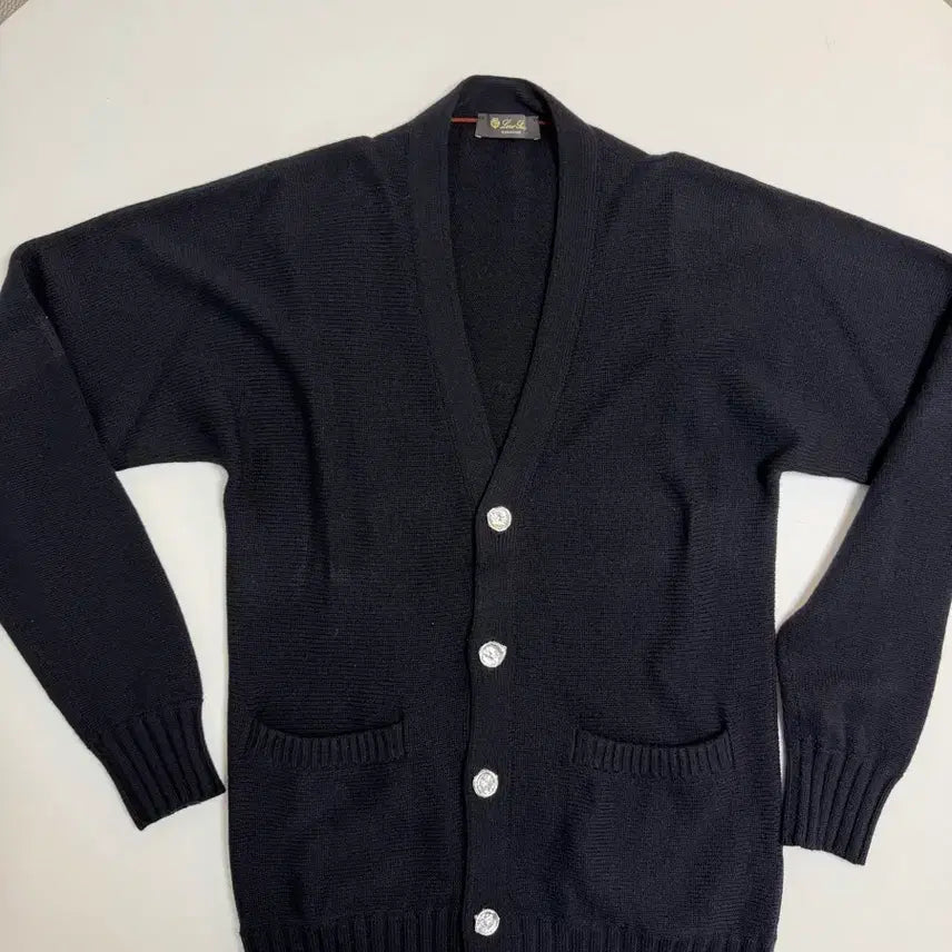 [BUNJANG] Loro Piana Cashmere Navy Cardigan / 로로피아나 캐시미어 네이비 가디건(하이엔드 명품)105정도