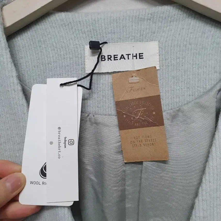 [BUNJANG] BREATHE No Collar Jacket / BREATHE 브리드 노카라 자켓