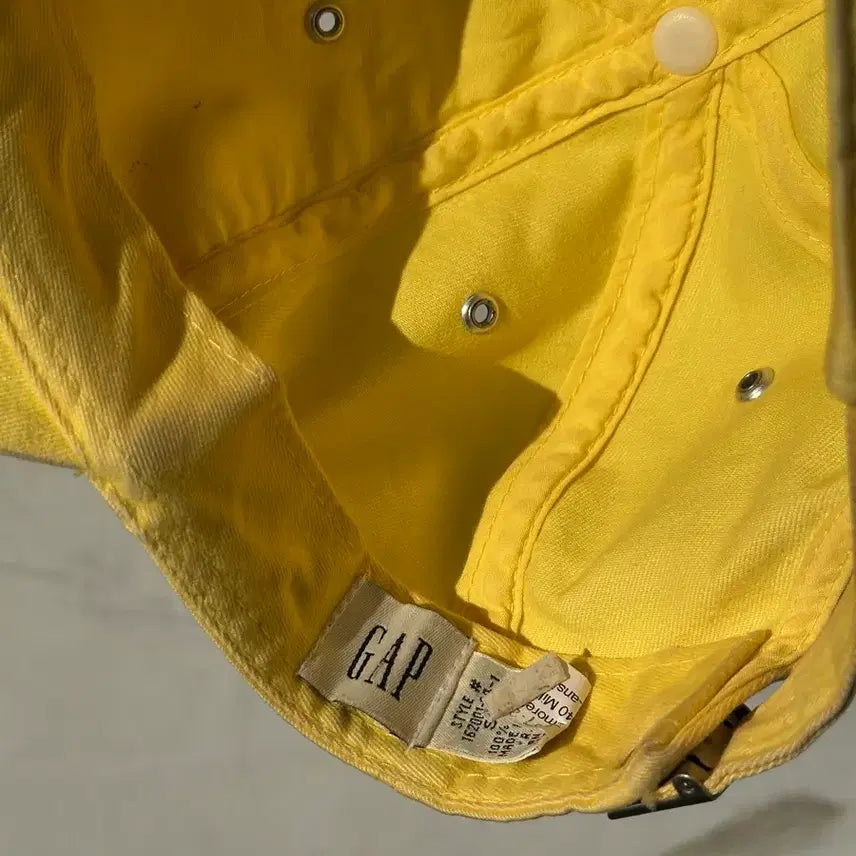 [BUNJANG] Gap Yellow Ball Cap / [M-L] 00s Gap 올드 갭 옐로우 볼캡 모자