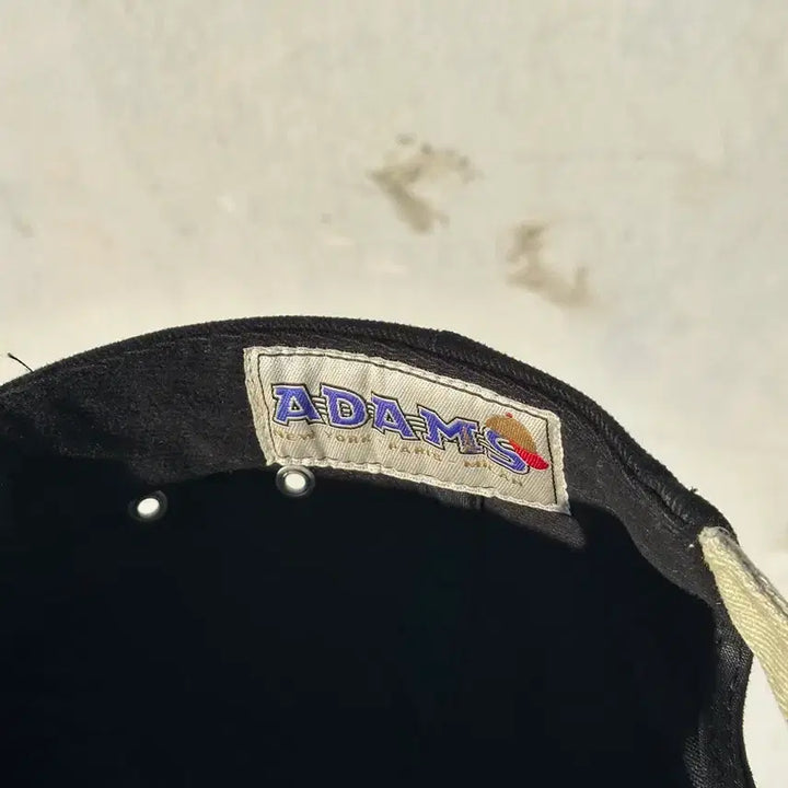 [BUNJANG] Adams Vintage Black Ball Cap / [F] 00s 아담스 빈티지 블랙 볼캡 모자