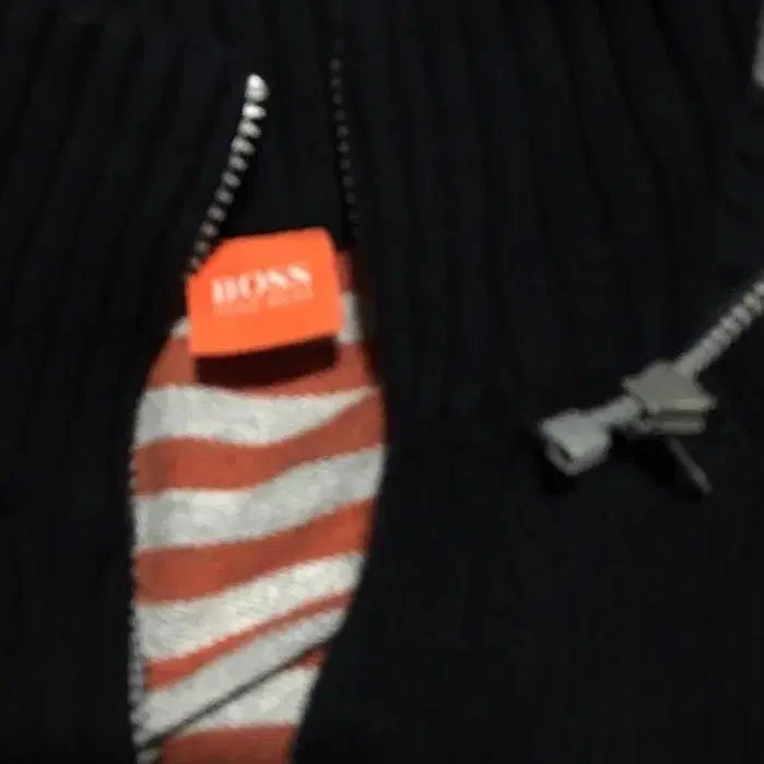 [BUNJANG] Boss Orange Label Hooded Zip-up Jacket (Navy) - M Size / 보스 오렌지 라벨 후드집업 M사이즈 95입니다 매물없는 상품입니다