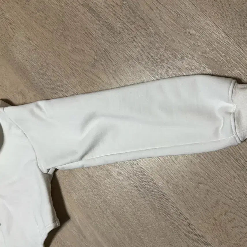 [BUNJANG] Rest&Recreation Cropped Hood White / 레스트앤레크레이션 크롭 후드 화이트