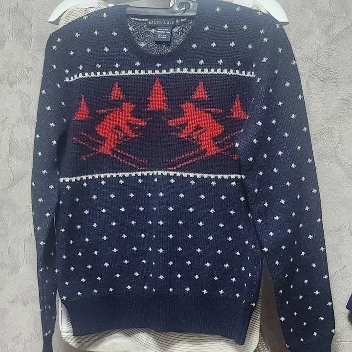 [BUNJANG] Polo Ralph Lauren Ski Knit / 폴로 랄프로렌 스키 니트 네이비 M