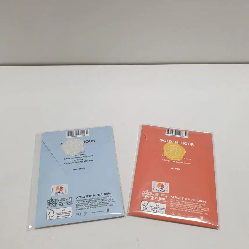 에이티즈 골든아워 파트3 미니 앨범 포카버젼