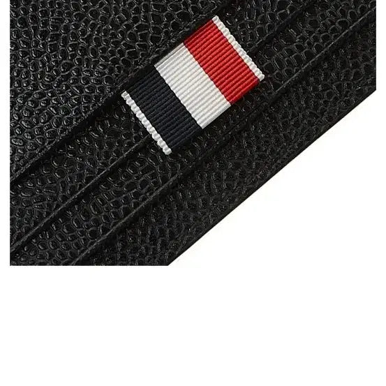 [SOLD OUT] 톰브라운 삼선탭 카드지갑 블랙