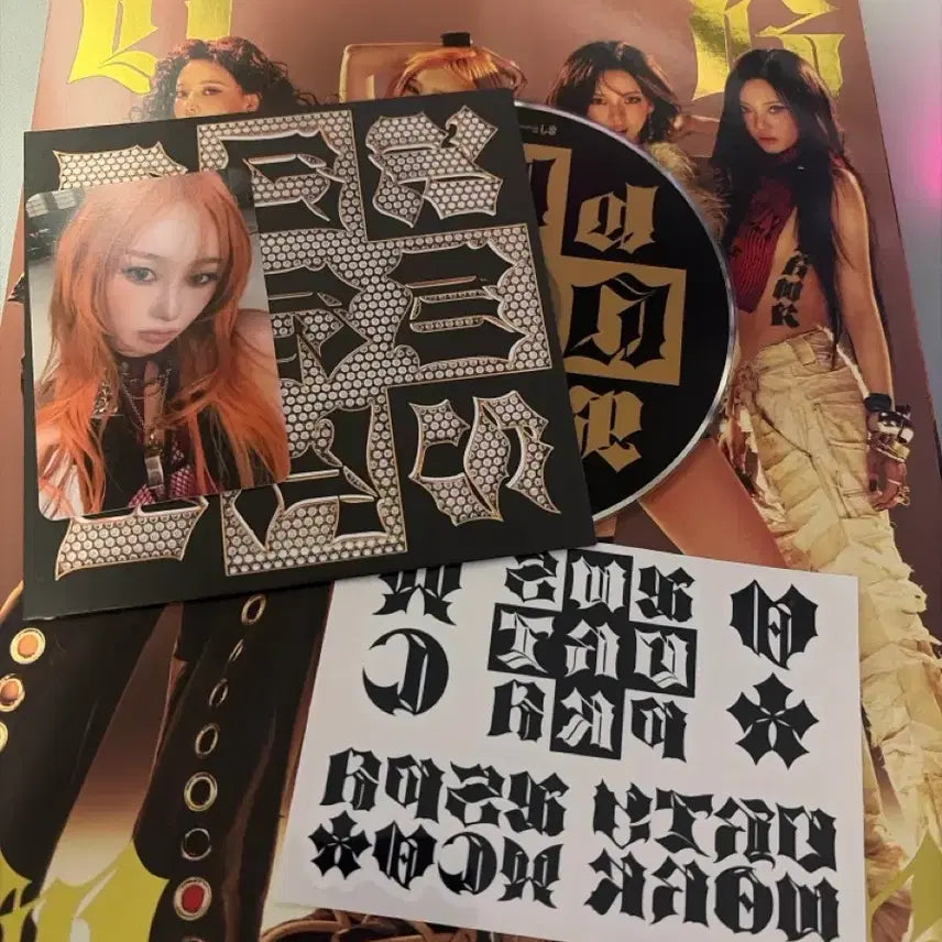 에스파 dirty work 캘린더 앨범