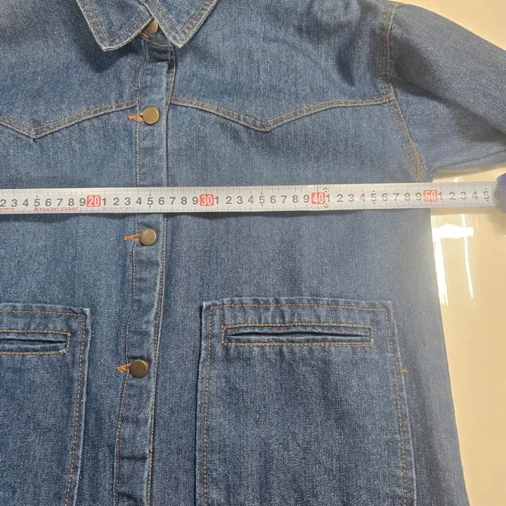[BUNJANG] JENNY BLOOM Denim Jacket for Women / 1750 제니블룸 JENNY BLOOM 소매 셔링 데님자켓 / 여성 청자