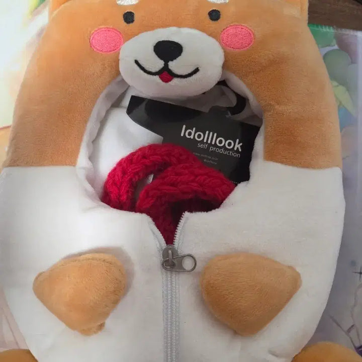 반짝탬+아이돌룩 시바견 의상