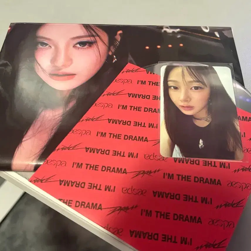 에스파 Drama 앨범 닝닝버전 포카 지젤