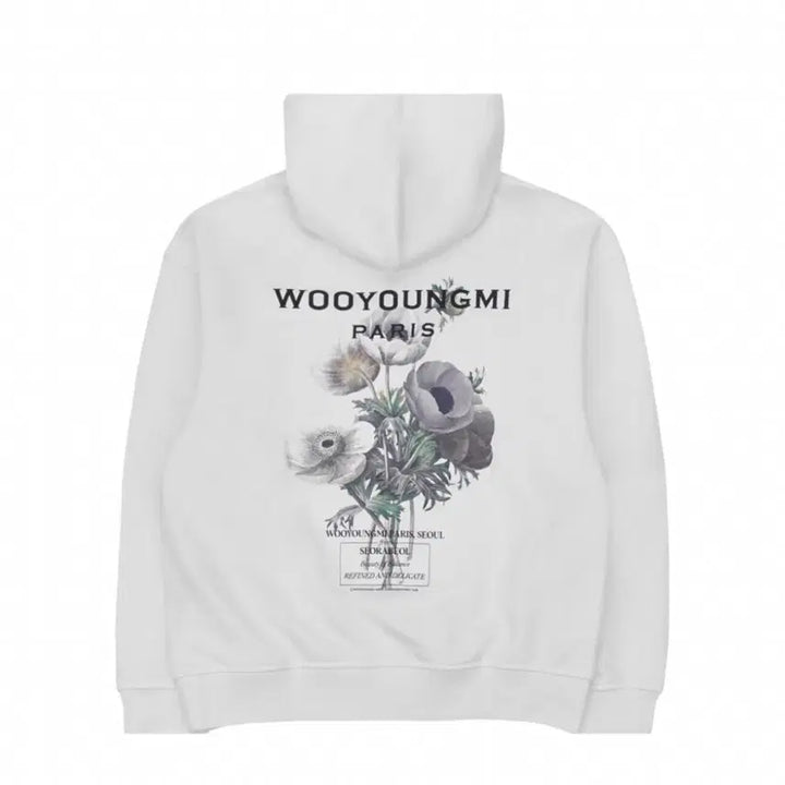 [BUNJANG] Wooyoungmi Flower Hoodie 23FW - Size 44 / 우영미 플라워후드 23FW 44