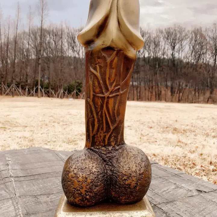 [BUNJANG] Seol Seon-o Large Bronze Sculpture / 대형 남근 황동 브론즈(고 설선오 작가 작품)
