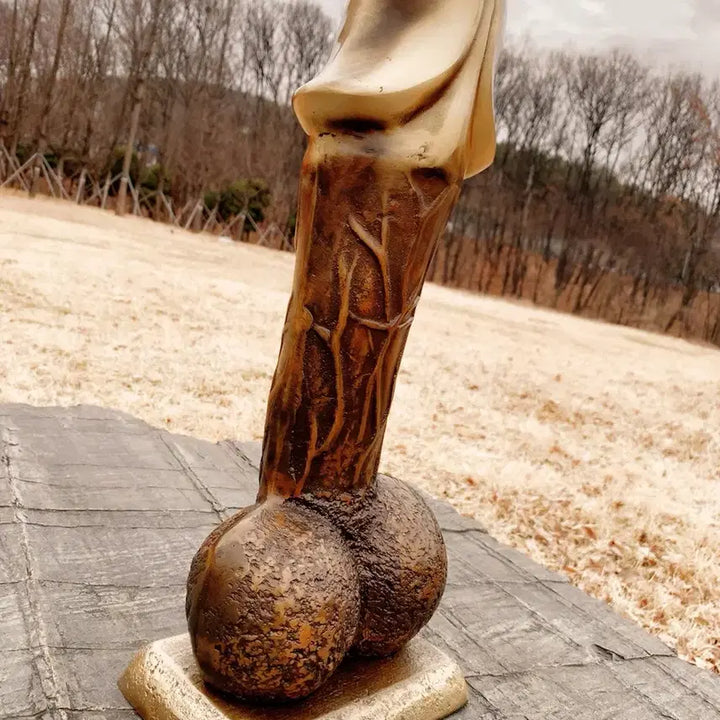[BUNJANG] Seol Seon-o Large Bronze Sculpture / 대형 남근 황동 브론즈(고 설선오 작가 작품)