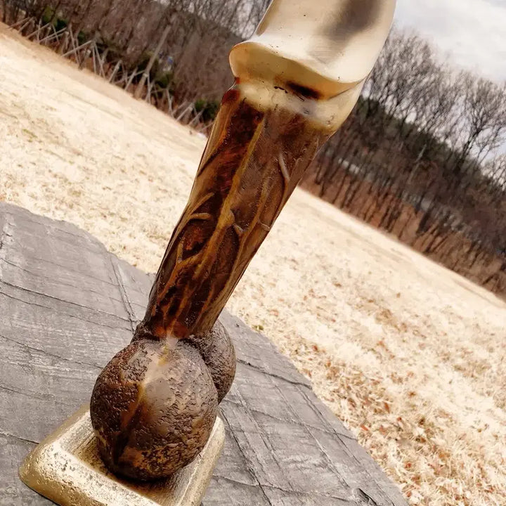 [BUNJANG] Seol Seon-o Large Bronze Sculpture / 대형 남근 황동 브론즈(고 설선오 작가 작품)