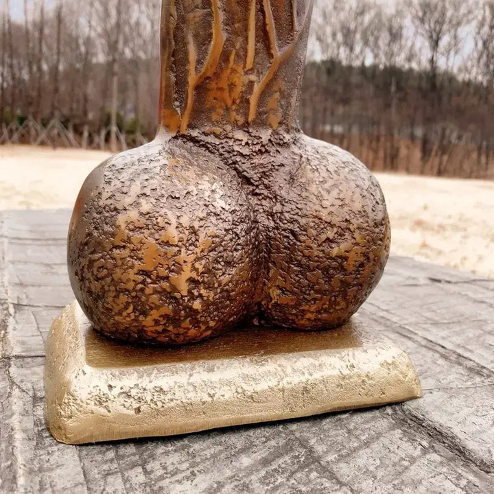 [BUNJANG] Seol Seon-o Large Bronze Sculpture / 대형 남근 황동 브론즈(고 설선오 작가 작품)