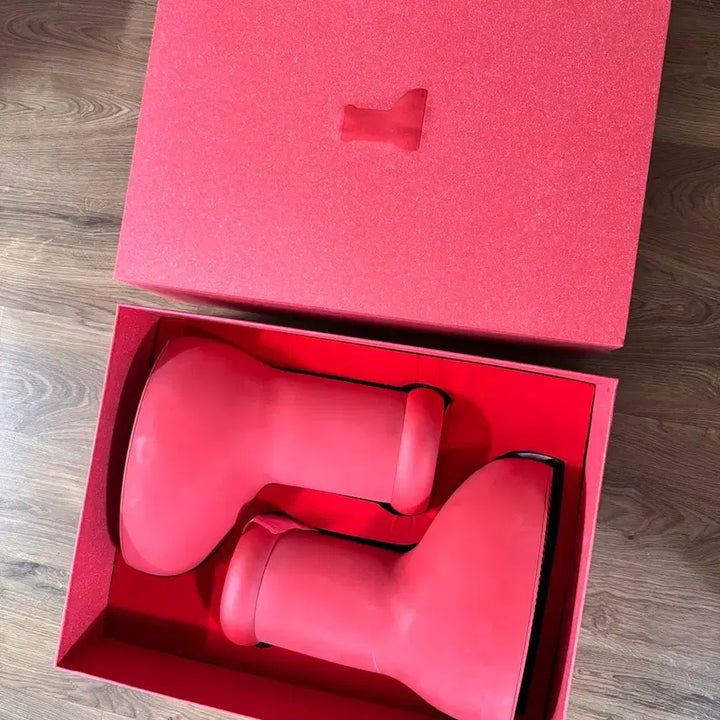 [BUNJANG] Mischief Big Red Boots / 미스치프 빅 레드 부츠 (아톰부츠)