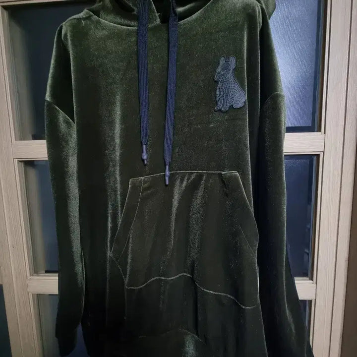 [BUNJANG] LifeWork Velvet Long Hooded T-shirt / 라이프워크 벨벳 롱 후드티셔츠free