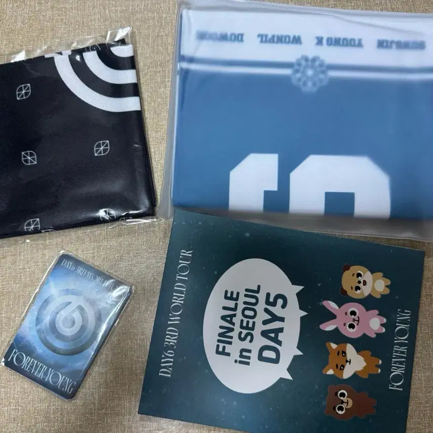 데이식스 웰투쇼 포에버영 반다나 슬로건 포카 양도