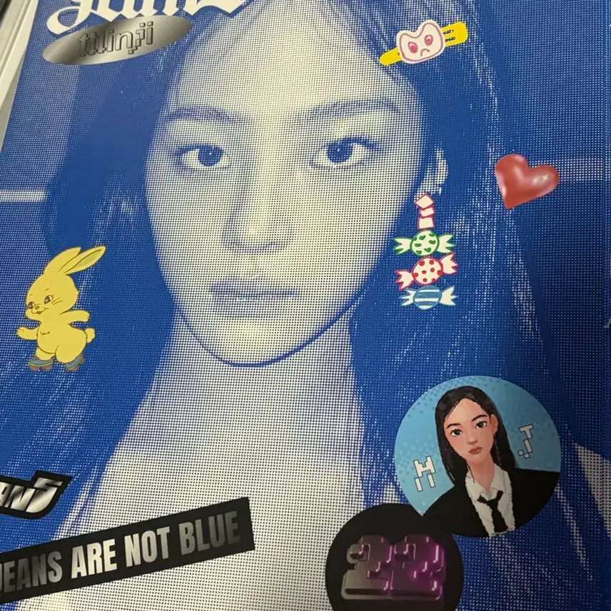 뉴진스 민지 블루북 앨범