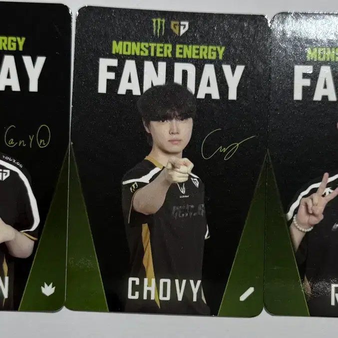 [BUNJANG] Gen.G Monster Photocard / 젠지 몬스터 포카 판매합니다.