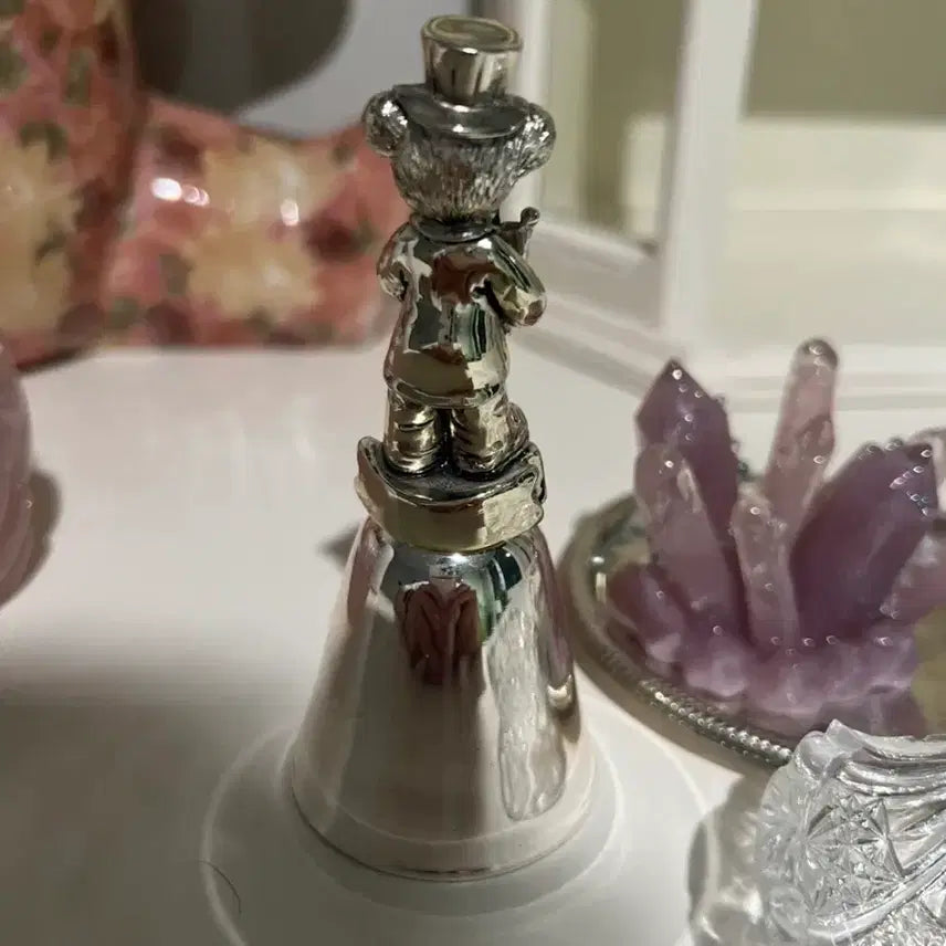 [BUNJANG] Vintage Silver Bear Bell / 빈티지 실버 곰돌이 벨