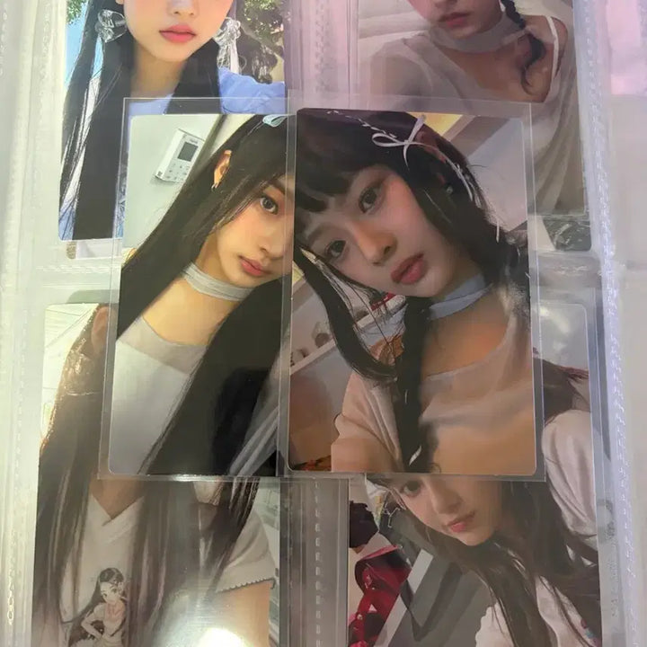 뉴진스 라인 팝업 포카