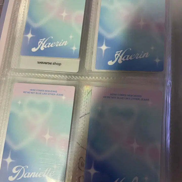 뉴진스 라인 팝업 포카