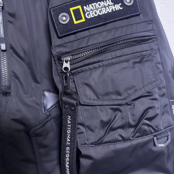 [BUNJANG] National Geographic Padded Flight Jacket / [L]내셔널지오그래픽 패딩 항공 점퍼 판매