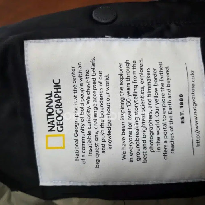 [BUNJANG] National Geographic Padded Flight Jacket / [L]내셔널지오그래픽 패딩 항공 점퍼 판매