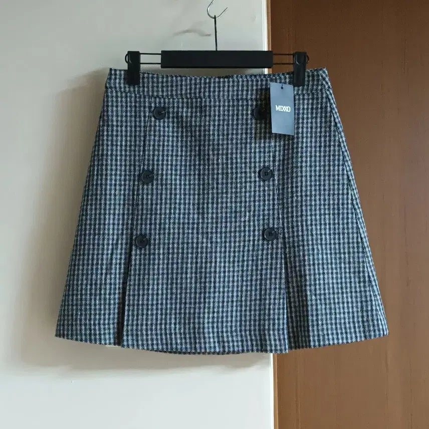[BUNJANG] MIXXO Mini Checkered Skirt / 미쏘 스커트 새상품 27~28
