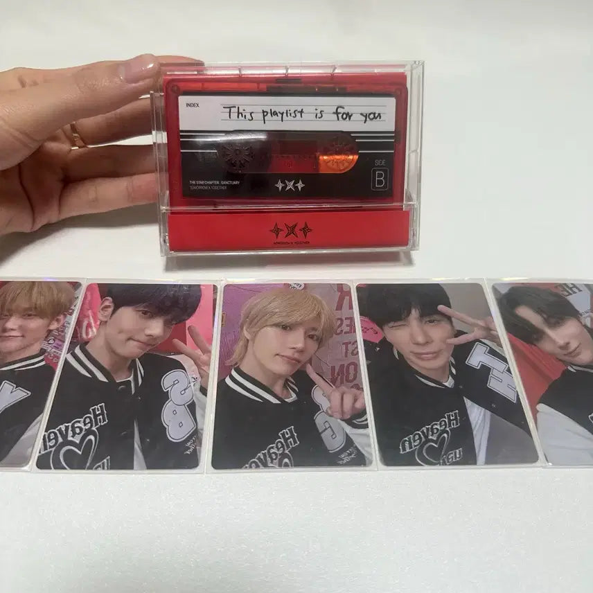 [BUNJANG] TXT Cassette Tape Photocard Included / 투바투(TXT) 카세트테이프 포카포함